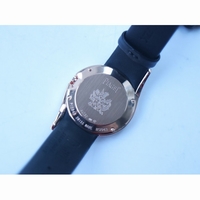Limelight Gala G0A45361 32mm RG 1:1 Best Edition Silver Dial Black Fabric Strap Siwss Quartz ZF 