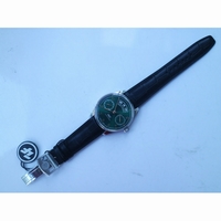 Portuguese Real PR Real Annual Calendar IW503510 1:1 Best Edition Green Dial Black Leather Strap A52850 ZF