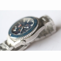Omega Seamaster Chronometer 45mm Blue Dial Leather "JHF" A9900
