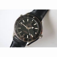 Planet Ocean 45mm Professional Blk Cer Bezel Silver Num Gummy Strap JHF A8900