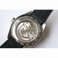 Planet Ocean 45mm Professional Blk Cer Bezel Silver Num Gummy Strap JHF A8900