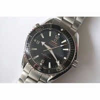 Planet Ocean 45mm Professional Blk Cer Bezel Silver Num Bracelet JHF A8900