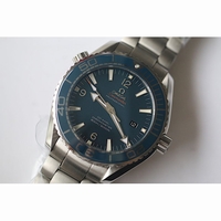 Planet Ocean 45mm Professional Blk Cer Bezel Silver Num Bracelet JHF A8900