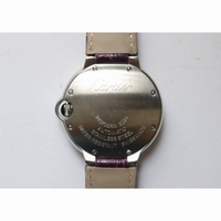 Ballon Bleu 36mm Pink Dial Leather strap SEIKO NH05A SWF 
