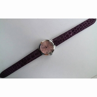 Ballon Bleu 36mm Pink Dial Leather strap SEIKO NH05A SWF 