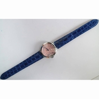 Ballon Bleu 36mm Pink Dial Leather strap SEIKO NH05A SWF 
