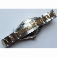 Rolex Oyster TT Fluted bezel  Sticker Numeral Gold dial 26mm BP 