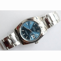 DateJust 36 SS 116200 1:1 Best Edition Blue Dial 904L SS Oyster Bracelet SH3135 ARF 