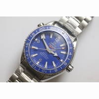 Omega Seamaster Planet Ocean GMT 600M Bracelet Blue A8605