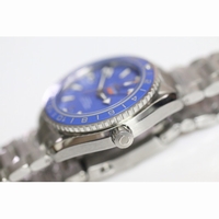 Omega Seamaster Planet Ocean GMT 600M Bracelet Blue A8605