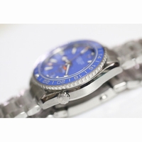 Omega Seamaster Planet Ocean GMT 600M Bracelet Blue A8605