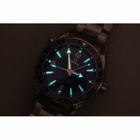Omega Seamaster Planet Ocean GMT 600M Bracelet Blue A8605