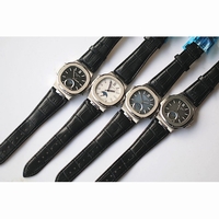 Nautilus Moonphase *4 Dials* Black Leather PP324CS