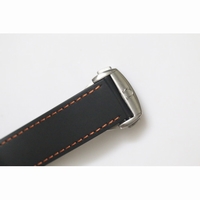 Omega Seamaster Planet Ocean GMT 600M Orange Number Leather Black A8605