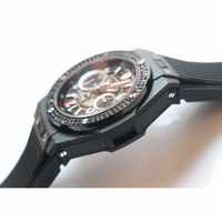 Big Bang Unico 45mm Diamonds Bezel PVD/RU Black V2 Asia7750