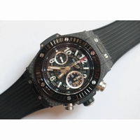Big Bang Unico 45mm Diamonds Bezel PVD/RU Black&Grey  V2 Asia 7750