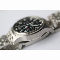 IWC Pilot Chrono 377710 43mm Black Dial Bracelet ZF A7750