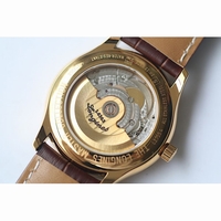 Longines Masters Collection DayDate YG Num Markers White Dial Leather JF