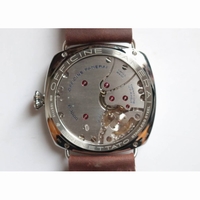 PAM687 Acciaio Brevettato 1:1 Best Edition Brown Dial Brown Leather Strap P.3000 Super Clone ZF