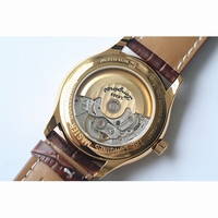 Longines Masters Collection YG Diamond Markers White Dial Leather JF