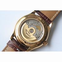 Longines Masters Collection YG Diamond Markers White Dial Leather JF