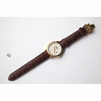 Longines Masters Collection YG Diamond Markers White Dial Leather JF
