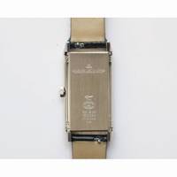 JLC Reverso Ladies SS LT Jap Quartz leather 