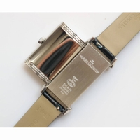 JLC Reverso Ladies SS LT Jap Quartz leather 