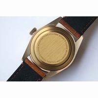 Heritage Black Bay Bronze Brown Dial Asso Leather ZF A2824 V2 Free Nylon Strap