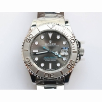 Yacht-Master 37mm 268622 1:1 Best Edition Gray Dial 904L SS Case and Bracelet A2824 ARF