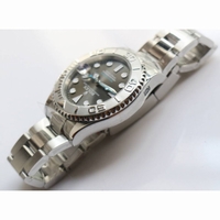 Yacht-Master 37mm 268622 1:1 Best Edition Gray Dial 904L SS Case and Bracelet A2824 ARF