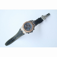 Royal Oak Offshore RG Bezel Blue Dial Leather JF A3126