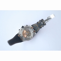 Royal Oak Offshore RG Bezel Blue Dial Leather JF A3126