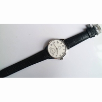 Portuguese IW544202 SS 1:1 Best Edition White Dial Black Leather Strap GSF 