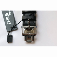 Villeret 6651 SS 1:1 Best Edition White Dial Black Leather Strap A1151 ZF