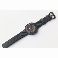 SevenFriday Rubber Clad PVD Case SF-P3B/01 Industrial Series V6F Miyota 82S7