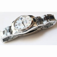 Rolex DateJust II Fluted Bezel MOP Dial BP A2813