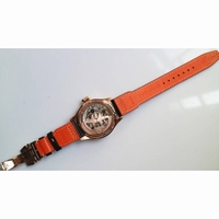 Big Pilot Real PR IW502706 RG 1:1 Best Edition Brown Dial Black Calfskin Strap A52850  YLF