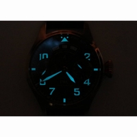 Big Pilot Real PR IW502706 RG 1:1 Best Edition Brown Dial Black Calfskin Strap A52850  YLF