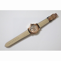 Master Tourbillon RG Diamonds Brown Leather Strap