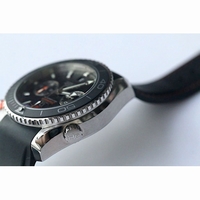 Omega Chronometer 45mm Black Dial Rubber "BP" 9300 Mov