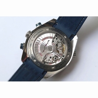 Omega Planet Ocean Chrono 45mm Titanium Blue Rubber BP A9300 V2