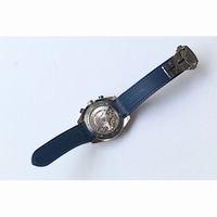 Omega Planet Ocean Chrono 45mm Titanium Blue Rubber BP A9300 V2