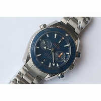 Omega Planet Ocean Chrono 45mm Titanium Blue Dial Bracelet BP A9300 V2