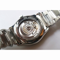 Master Collection SS 1:1 Best Edition white dial on black leather strap A2836 KW