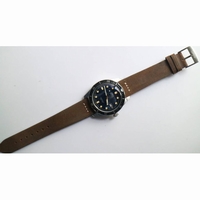 Divers 7720 SS 1:1 Best Edition Blue Dial Brown Leather Strap A2836 ZZF 