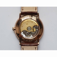 Villeret 6651 RG 1:1 Best Edition White Dial Brown Leather Strap A1151 ZF 