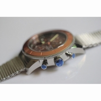 Breitling Heritage Chronograph Mesh Steel Bracelet *4 Dial*