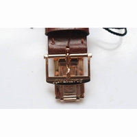 Villeret 6651 RG 1:1 Best Edition White Dial Brown Leather Strap A1151 ZF 