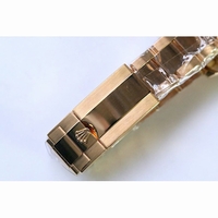 Daytona 116508 Full 18K Gold Wrapped Case Green & Black Dial Bracelet BP A4130